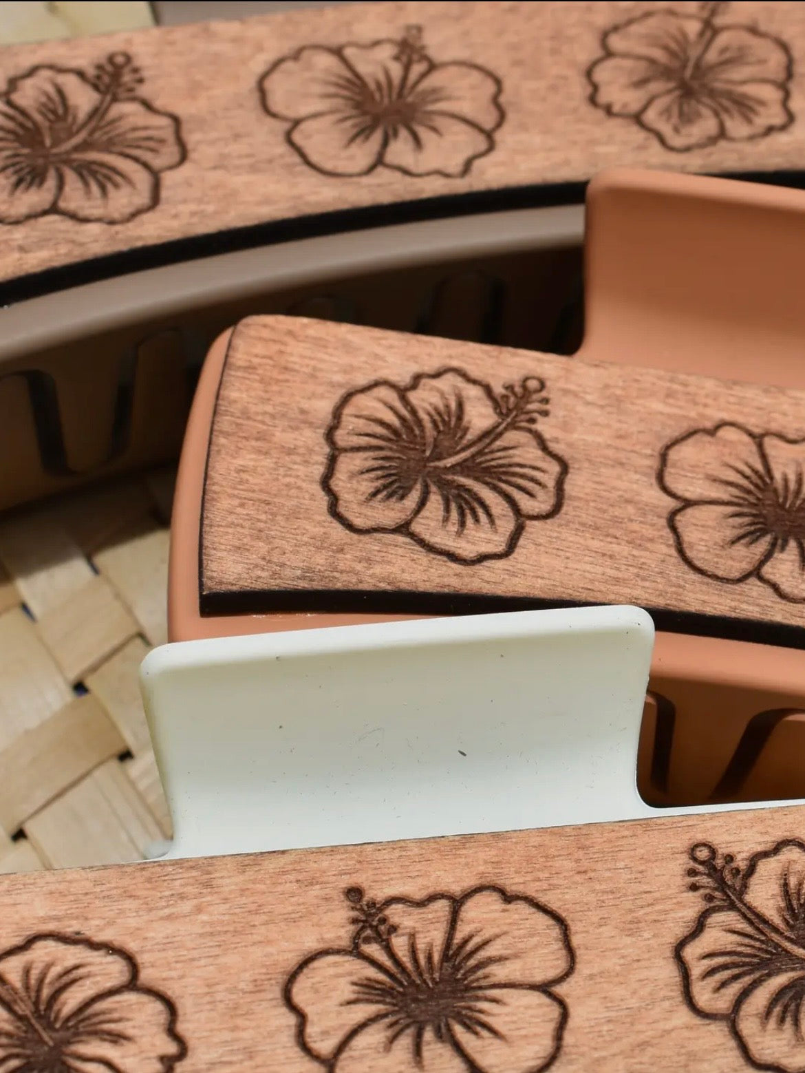 Handmade Wooden Hair Clip