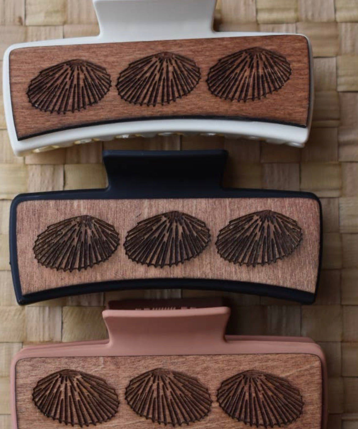 Handmade Wooden Hair Clip
